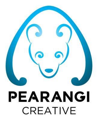 Pearangi Logo - blue and black