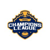 Champions League Football logo template 02