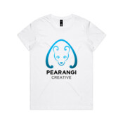 Blue and Black Logo - Womens Maple Tee