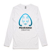 Blue and Black Logo - Mens Ink Longsleeve Tee