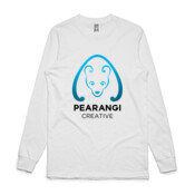 Blue and Black Logo - Mens Base Longsleeve Tee