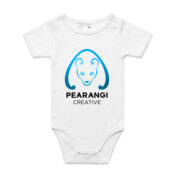 Blue and Black Logo - Mini-Me One-Piece