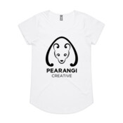 Black Logo - Womens Mali Tee