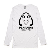 Black Logo - Mens Ink Longsleeve Tee