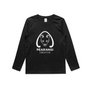 White logo - Kids Longsleeve Tee