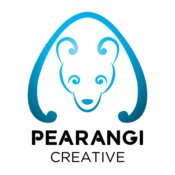 Pearangi Logo - blue and black