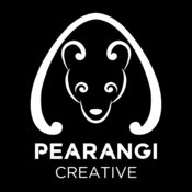 Pearangi Logo - all white