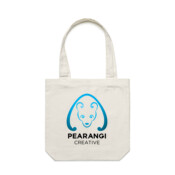 Blue and Black Logo - Carrie bag