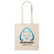 Blue and Black Logo - Tote Bag